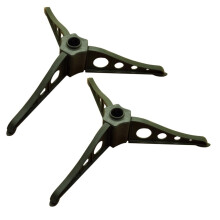 2pcs Plastic Christmas Tree Stand Holders Green Durable RustResistant Base for Easy Tool Setup