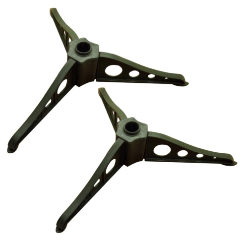 2pcs Plastic Christmas Tree Stand Holders Green Durable RustResistant Base for Easy Tool Setup