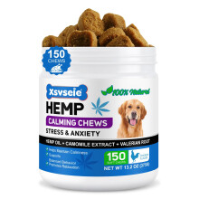 Calming Treats for Dogs,Hemp Calming Chews for Dogs,Relieving Dog Anxi