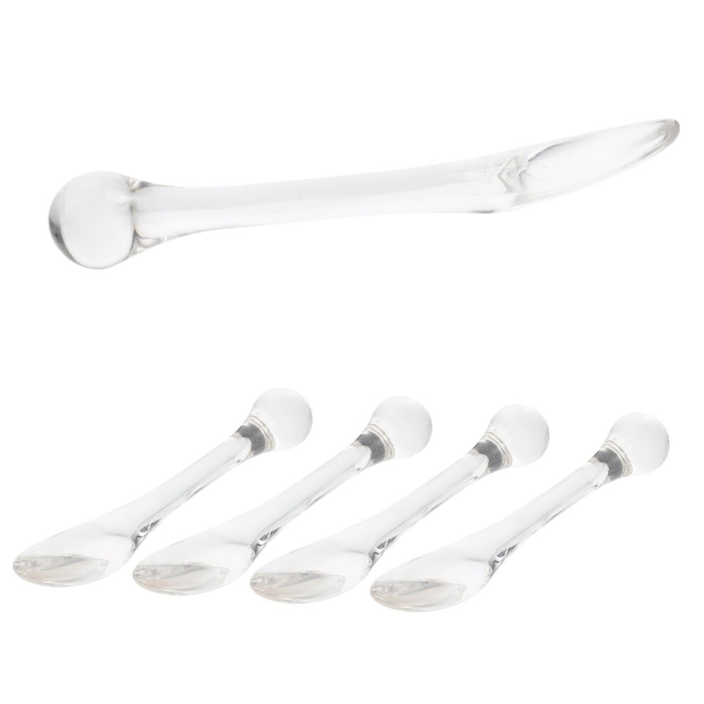 Cream 5Pcs Zinc Alloy Eye Applicator Roller Set For Puffiness And Fine Lines Under Eye Bags