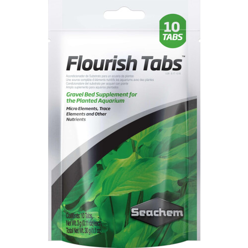 Seachem Flourish Gravel Bed Tablets, 10-Count