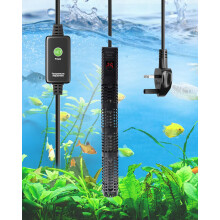 GlowUp Aquarium Heater 500W,Fish Tank Heater with External Controller,LED Display, Overheat & Dry-Run Protection, Heater for Aquarium Fish Tank Tropi