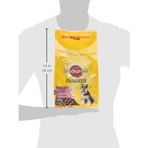 Pedigree Pedigree Small Bite Mixer with Wholegrain Cereal, 1.5kg 2