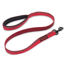 HALTI Lead For Dogs, Size Small, Red, 1.2m, Premium Nylon Puppy & Dog