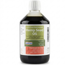 Ourons Hemp Oil for Dogs 500ml - Cold Pressed Food Grade