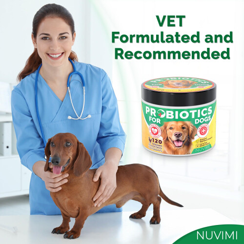 Probiotics for Dogs - Dog Probiotic & Prebiotic Tablets - Digestive Support Supp 2