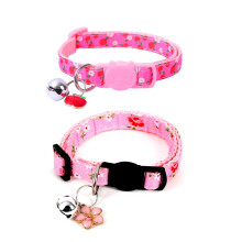 2 Pack Cat Collars Adjustable Kitten Collars with Bells