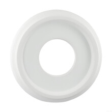Ceiling Medallion 25cm Waterproof Decorative Plate for Fan and Chandelier, Easy Install Cover