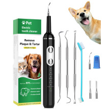 Stim-U-Dent Dog Plaque Remover for Teeth, Pet Teeth Cleaning Products for Tartar & Plaque Off, with LED-Light, Dog Toothbrush for Dental Care, Finger