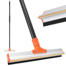 Carpet Rake for Pet Hair Removal, Double Sided Remover Carpet Scraper,Long Handle Dog Cat Hair Remover Brush Tool