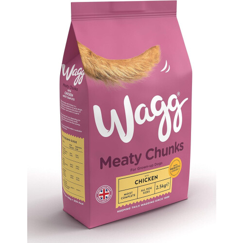 Wagg Wagg Moist Meaty Chunks Chicken 2.5Kg 1