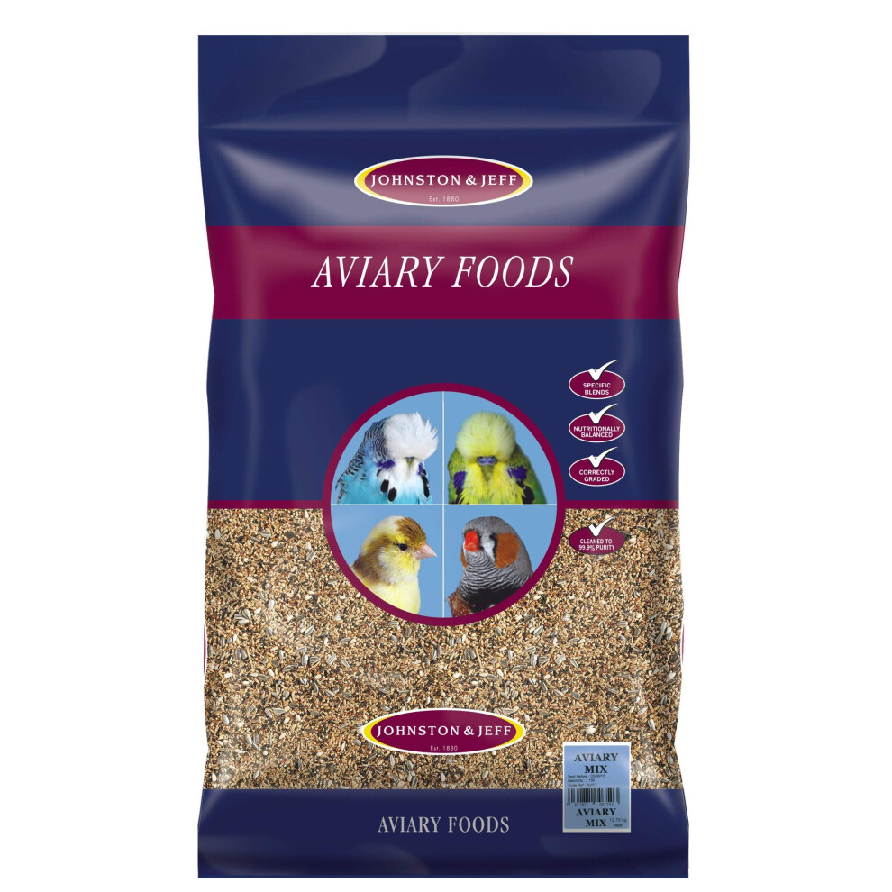 Johnston & Jeff Aviary Mix, 12.75 Kg