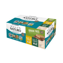 Naturo Dog Grain Free Poultry Variety Trays 12 pack