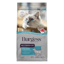 Burgess Cat, Neutered with Chicken, 3 Kg