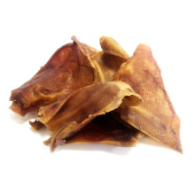 Maltbys' Stores 10x Half Pigs' Ears 100% Natural Pork Dog Chew Treats [LOS]