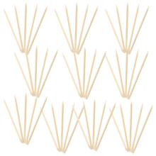 Orange Wood Cuticle Pusher Sticks 50 Pack DoubleEnded Precision Tips for Manicure Pedicure