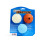 Chuckit! Chuckit! Fetch Medley Assorted Dog Balls, Medium, 6.5 cm (3-Pack) 4