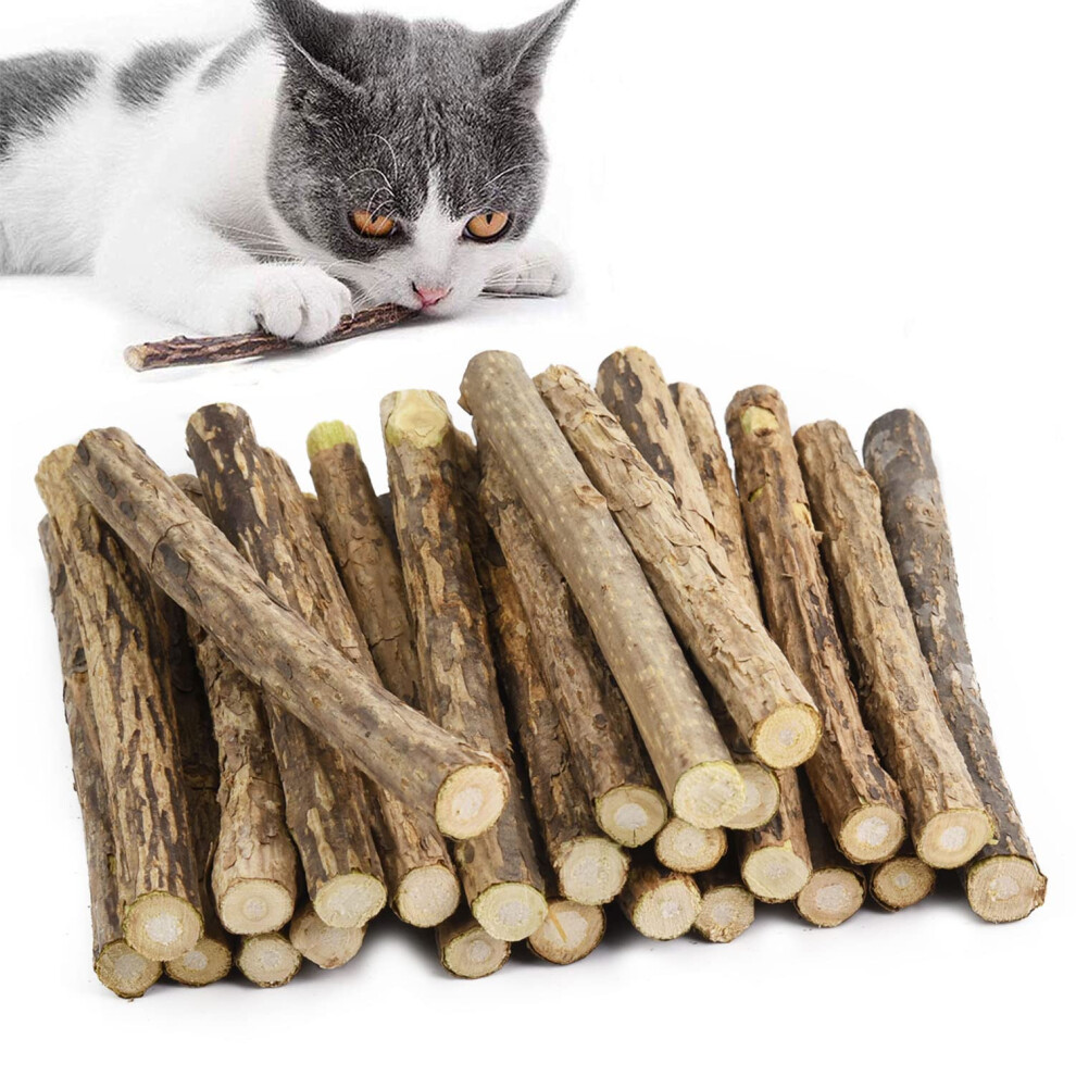 Gingeruper Catnip Sticks For Cats, Cat Dental Chew Sticks, Matatabi Cat Dental Care, Silvervine Cat Teeth Cleaning Dental Sticks, Cat Toys F