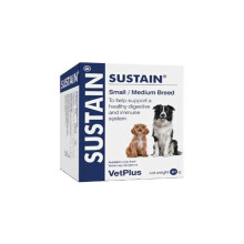 VetPlus Sustain Small/Medium Breed Dog Food - Unflavoured Sachets, 30 Count, 2.2 kg