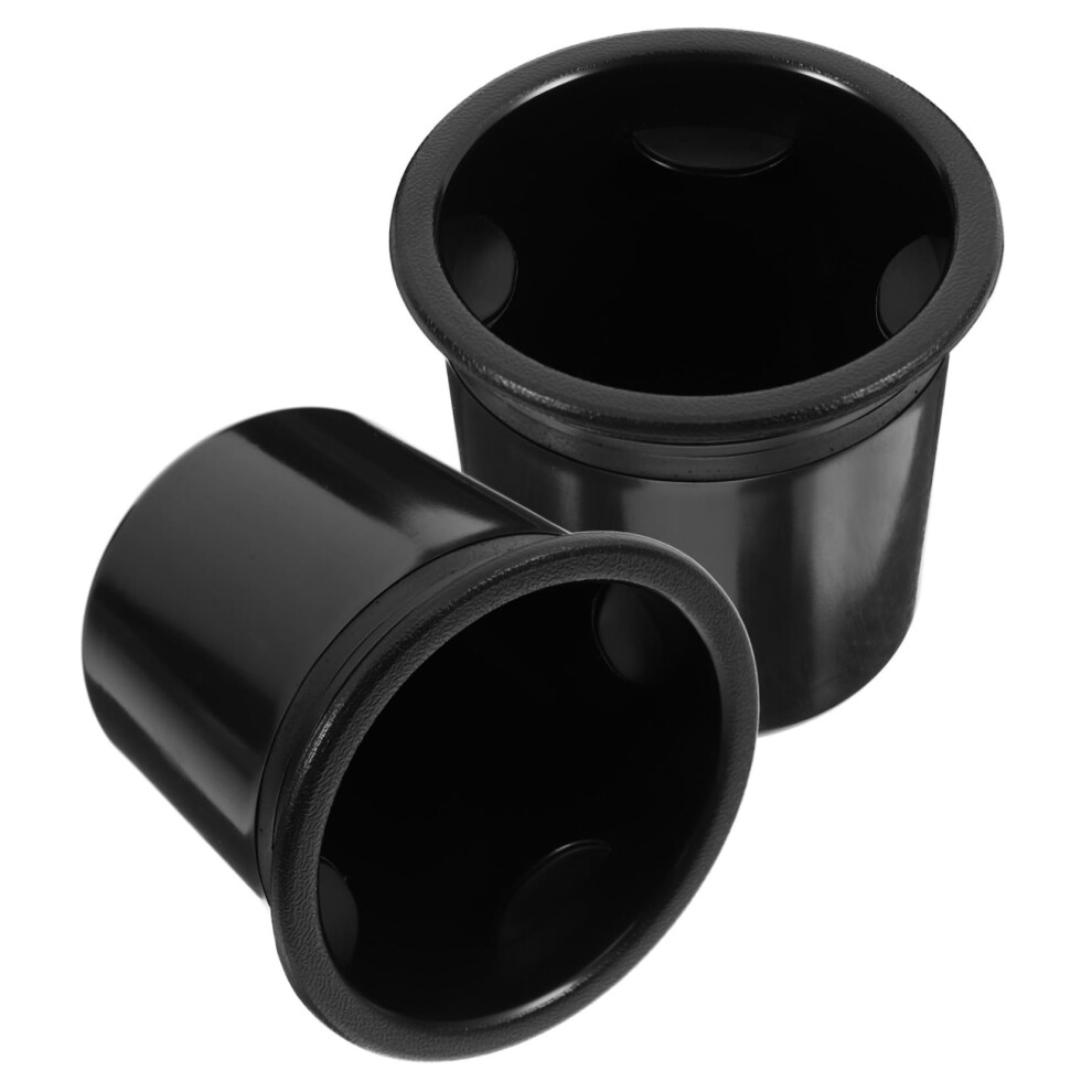 2Pcs Abs Car Cup Holder Inserts With Antispill Design For Rvs Boats Campers Easy To Clean 9070919018978