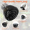 Adiwo 1 Pack 60W Ceramic Reptile Heat Bulb, E27 Base, Infrared Heating 3