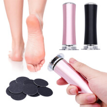 Electric Foot Callus Remover with 60 Sanding Discs, Professional Electric Foot File with Speed Control and 360 Rotating Head