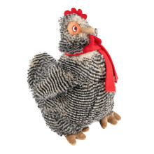 Fuzzl Plush Super Soft Cheeky Chicken Dog Toy & Comforter – Cuddly Plush with Squeaker, Gentle Dog Toy for Puppies & Small to Medium Dogs