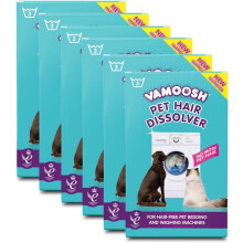 Vamoosh Pet Hair Dissolver - Pet Hair Remover for Washing Machines, Cotton Fresh 18x100g, Eliminates Odours and Dirt, Dissolves Dog, Cat, Horse, Anim