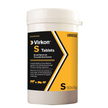 Virkon S Broad Spectrum Virucidal Disinfectant Tablets, Pack of 50