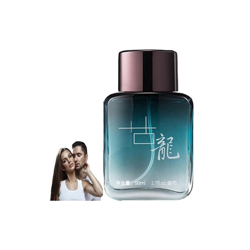 Pheromone Cologne for Men 50ml â LongLasting Woody Aroma with Attraction Boost Masculine Scent