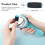 20 Pcs Replacement Foot File Rollers for Scholl Electric Callus Remover Refills, Coarse Medium Fine Set 3