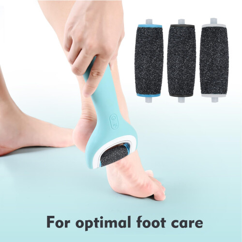 20 Pcs Replacement Foot File Rollers for Scholl Electric Callus Remover Refills, Coarse Medium Fine Set 1