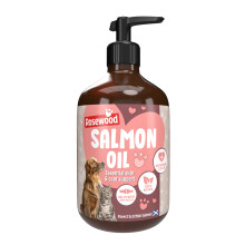 Rosewood Scottish Salmon Oil for Dogs and Cats – Natural, Rich in Omega 3, 6 & 9, Fish Oil Food Supplement for Joint Mobility, Immune Suppor