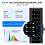AQQA LED Aquarium Light, 24/7 Mode Clip on Fish Tank Light, Full Spect 6