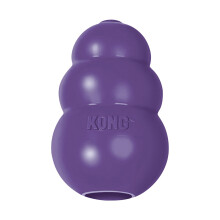 KONG Senior - Dog Toy with Gentle, Natural Rubber - Stuffable Treat Toy for Older Dogs - For Large Dogs