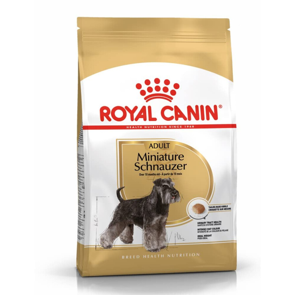 New Royal Canin Dog Food Miniature Schnauzer 3Kg