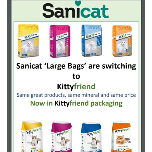 Sanicat Kittyfriend Classic absorbent Cat Litter 30 Litre 2