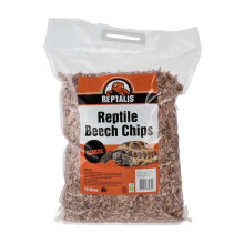 Reptalis Beech Chip Substrate Coarse Grade 10L Dust-Free Odour Absorbing