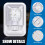 RV LED Ceiling Dome Light 12V Super Bright 6500K with Stepless Dimmable Switch for Camper Van 3