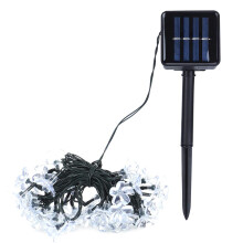 Solar String Lights with Dual Lighting Modes, Multicolor LED Outdoor Fairy Lights for Garden Patio