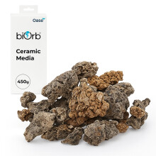 biOrb Ceramic Filter Media - 1kg Biological Filtration Substrate for Freshwater & Saltwater Aquariums - Highly Porous Honeycomb Structure for Benefic