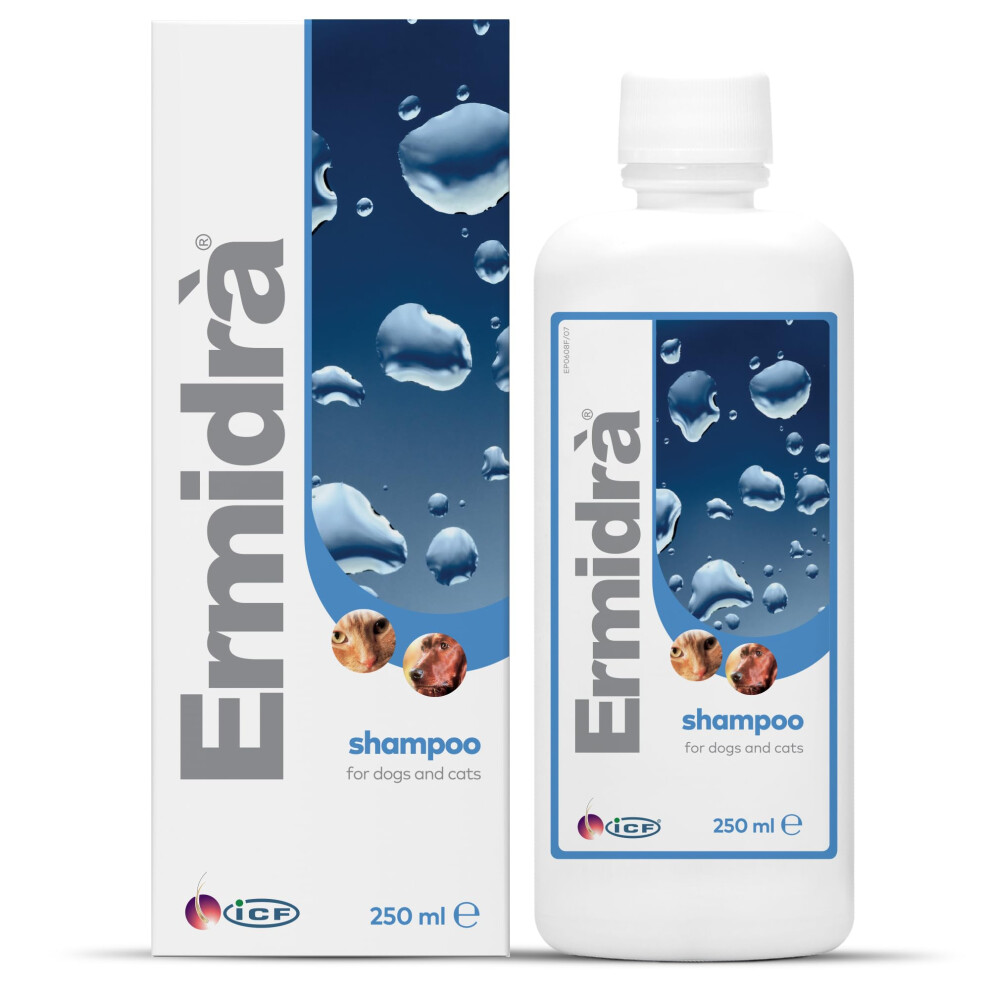 Icf | Ermidra Dog Shampoo For Itchy Skin Relief | Detangle Brittle Fur