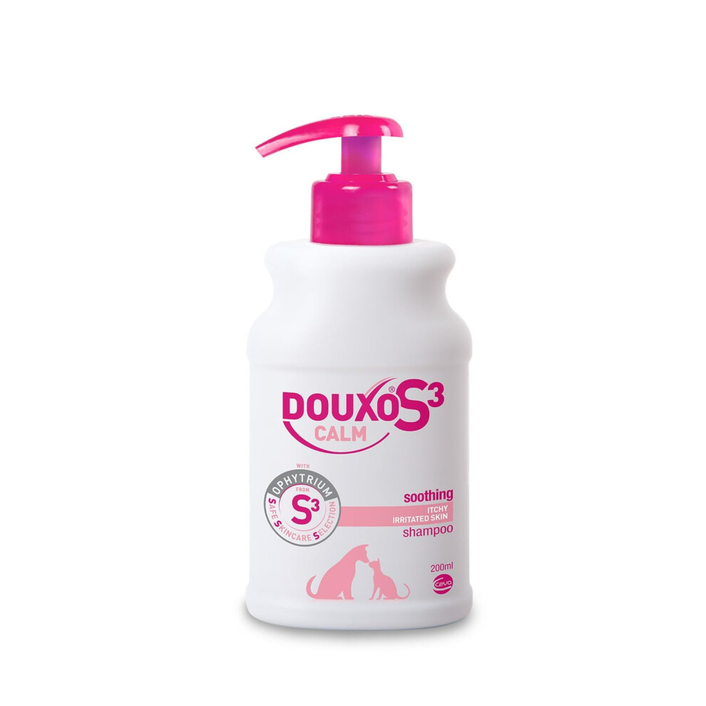 Douxo S3 Calm Shampoo, Vet-Recommended Itch Relief For Dogs And Cats, Soothes Se