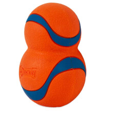 Chuckit! Ultra Tumbler Rubber High Bounce Erratic Dog Ball For Land & Water Launcher Compatible Toy, Blue