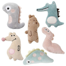 FANTESI 6 Pcs Cat Toys for Indoor Cats, Kitten Chew Toys with Catnip Self-Playin
