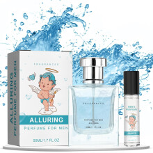 Men's Pheromone Cologne 50ml Long Lasting Eau De Toilette for Confidence and Gift Set