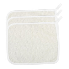 3 Pack Exfoliating Wash Cloth Nylon Bath Towel Quick Dry for Gentle Face and Body Care