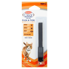 Bob Martin Clear Flea Repellent Collar for Cats and Kittens - Effective Flea and