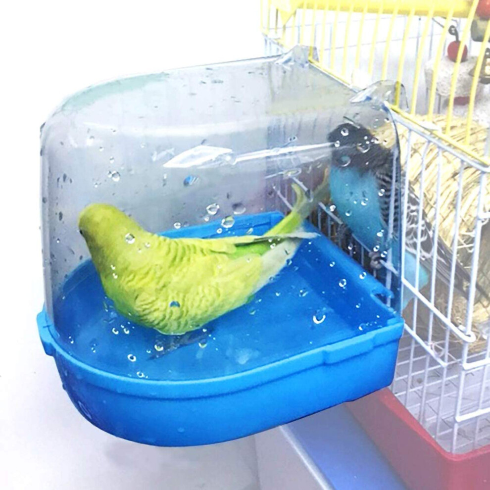 Ningvihe Bird Bath For Cage,Bird Bath Tub,Bird Cage Accessories Parrot
