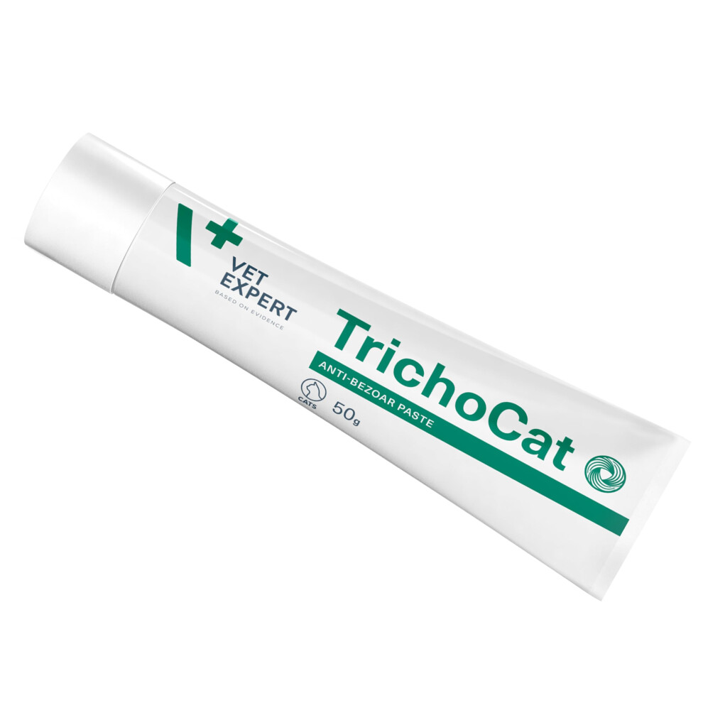 Vet Expert Trichocat Hairball Treatment For Cats - 50G Paste - Hairball Remedy For Cats With Taurine | Cat Hairball Treatment & Hairball Pas